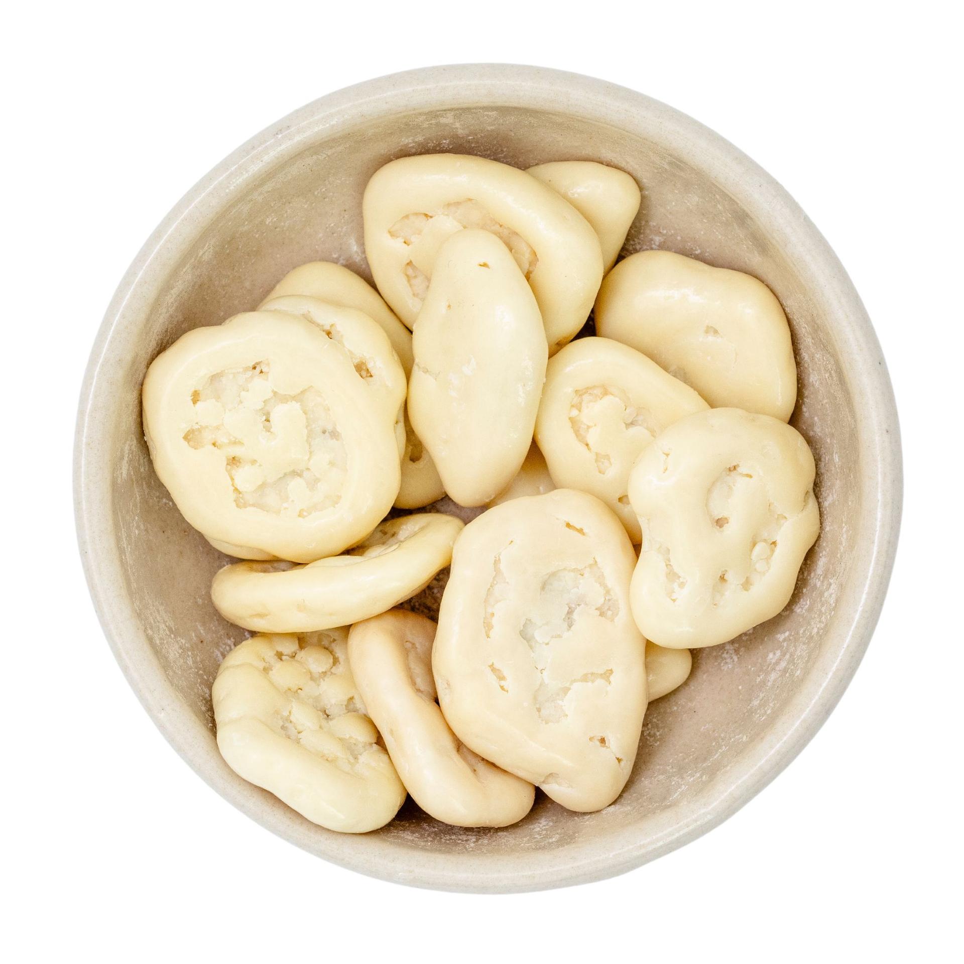Chips de banana com chocolate branco orgânico 4kg