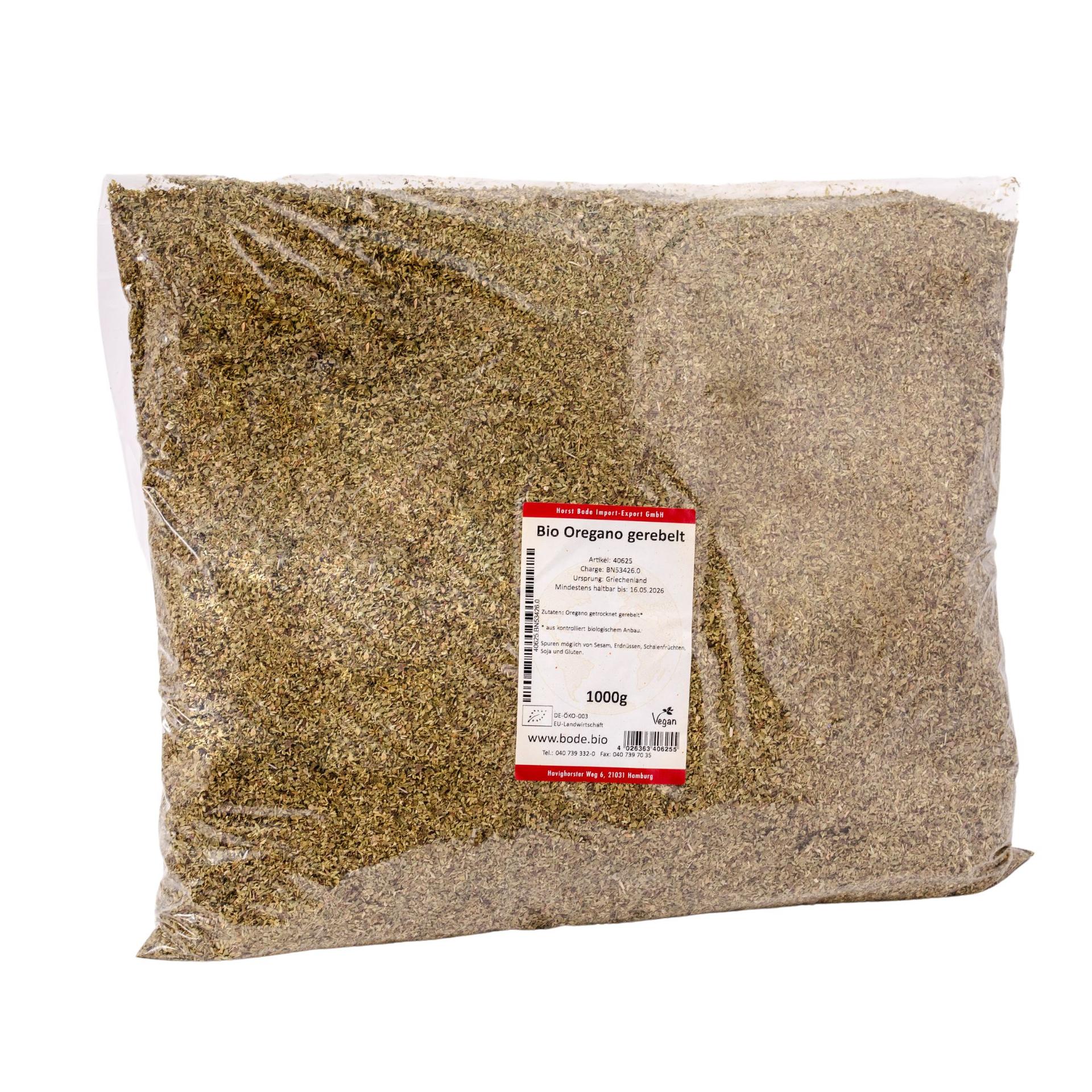 Orégano picado biológico 1kg