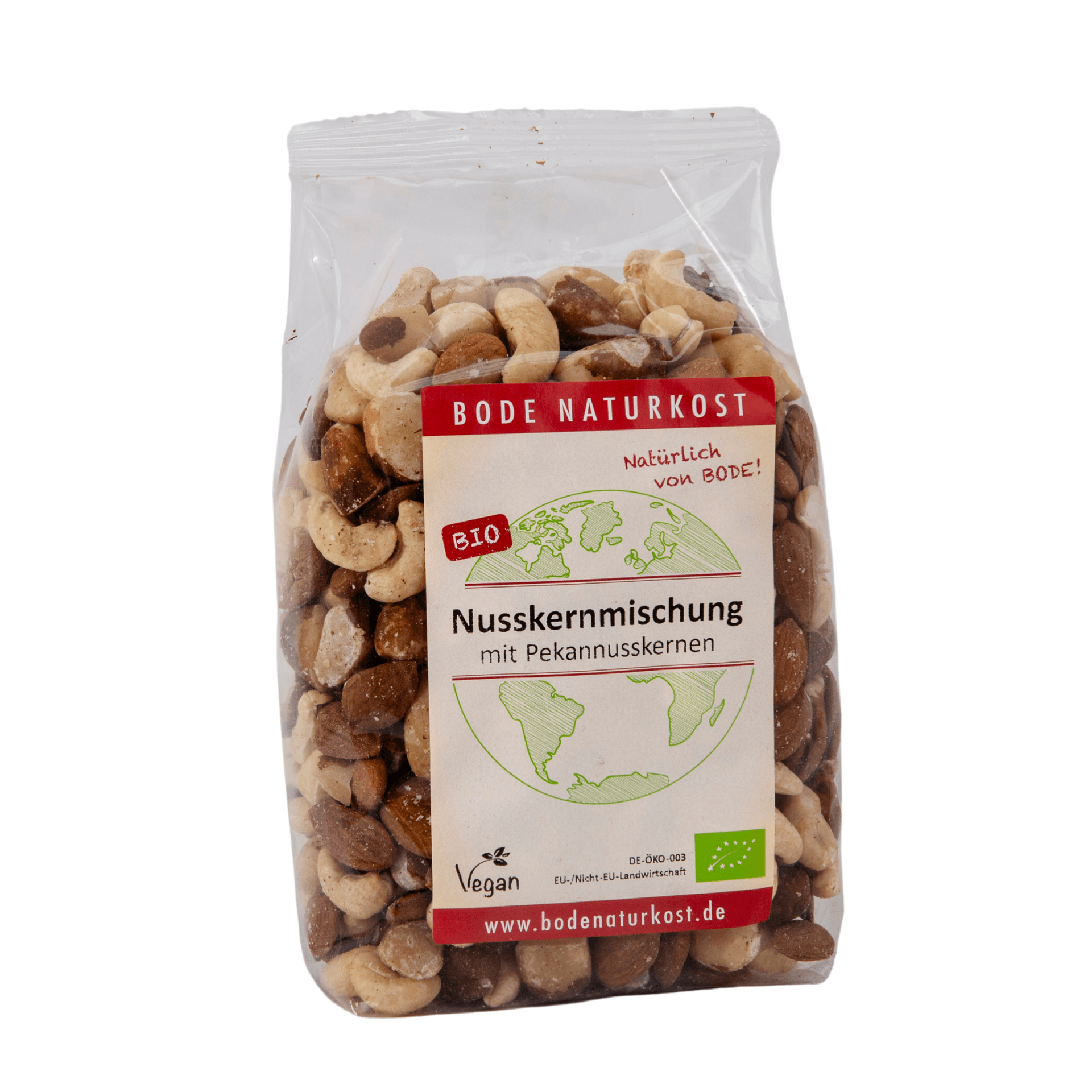 Mistura de frutos secos bio 6x500g com Pecãs