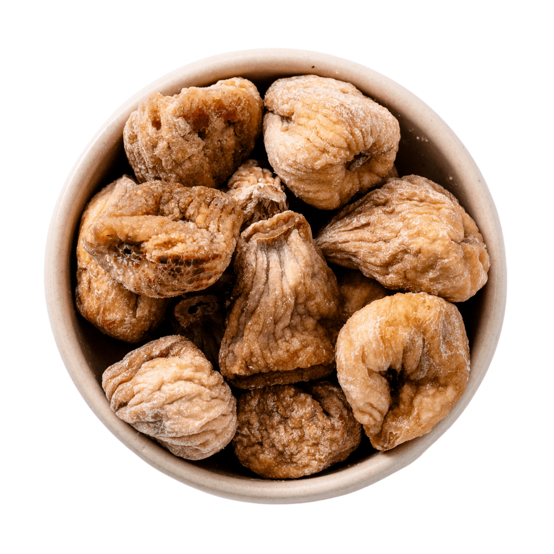 Figos cortados inteiros da fruta Nr.8/9 Biológico 10kg