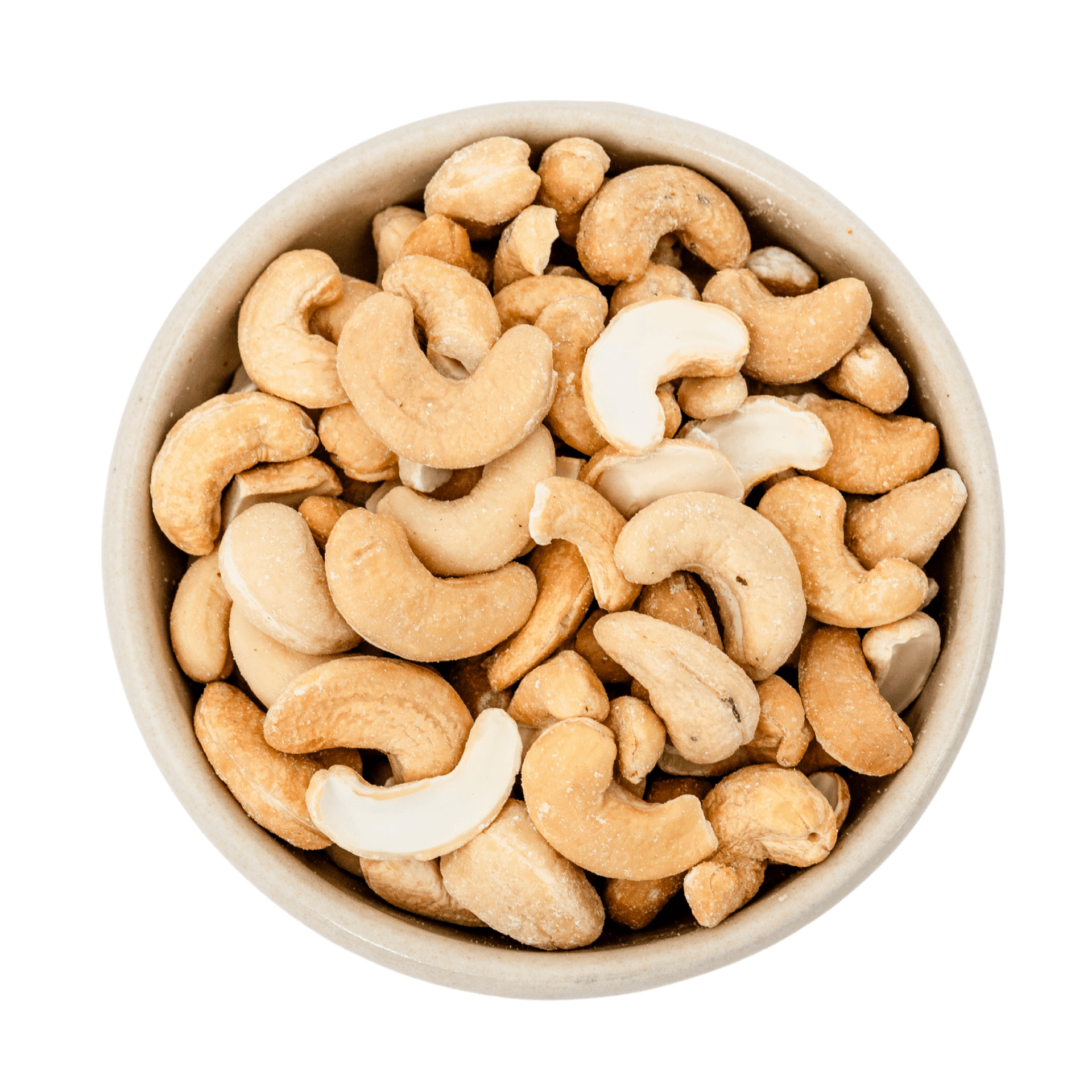 Cashew orgânicos assados e salgados 5kg