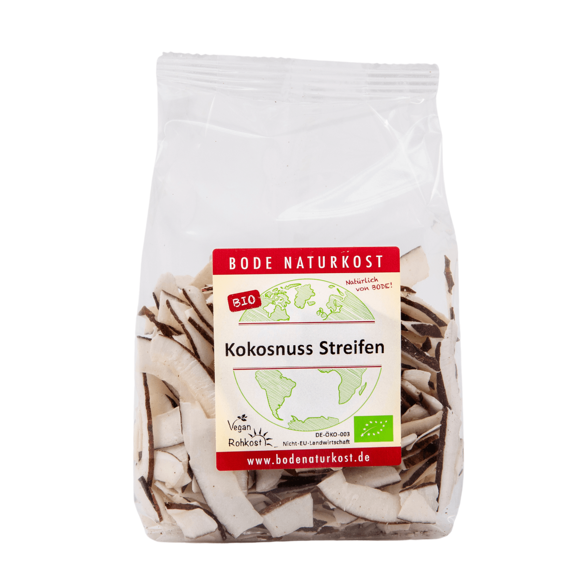 Lascas de Coco (sorriso) Alimento cru Biológico 6x150g