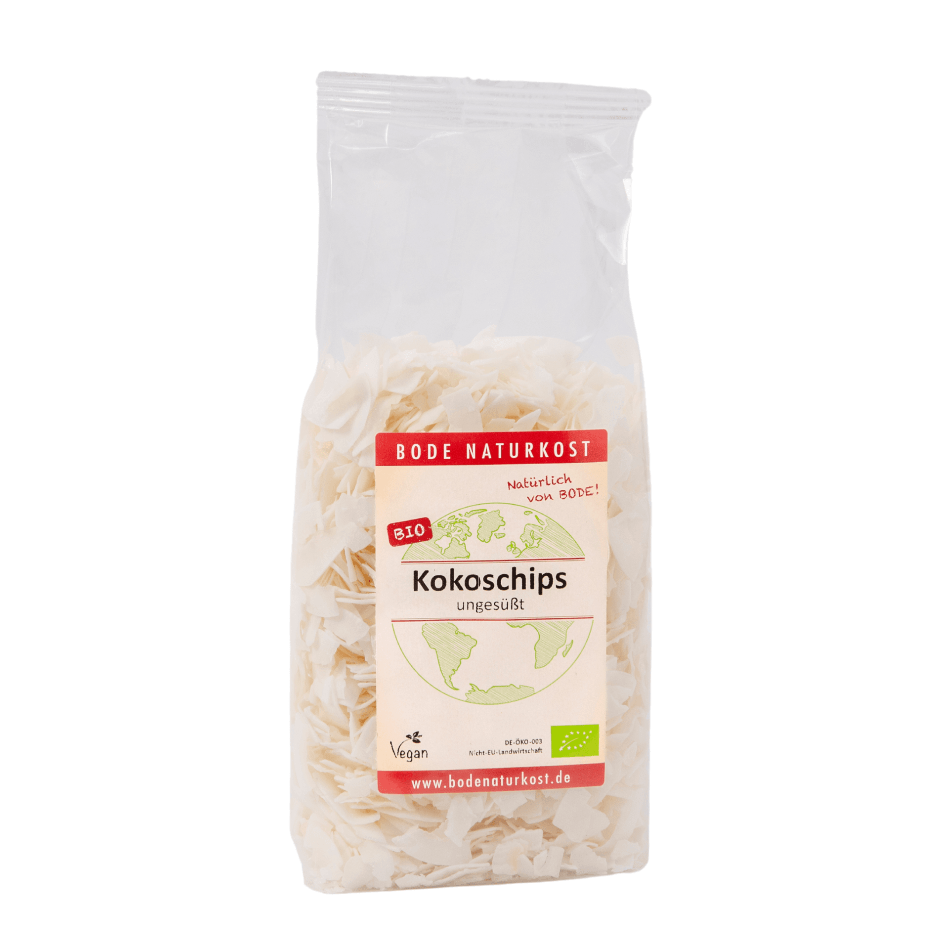 Lascas de coco cruas sem açúcar bio 6x250g