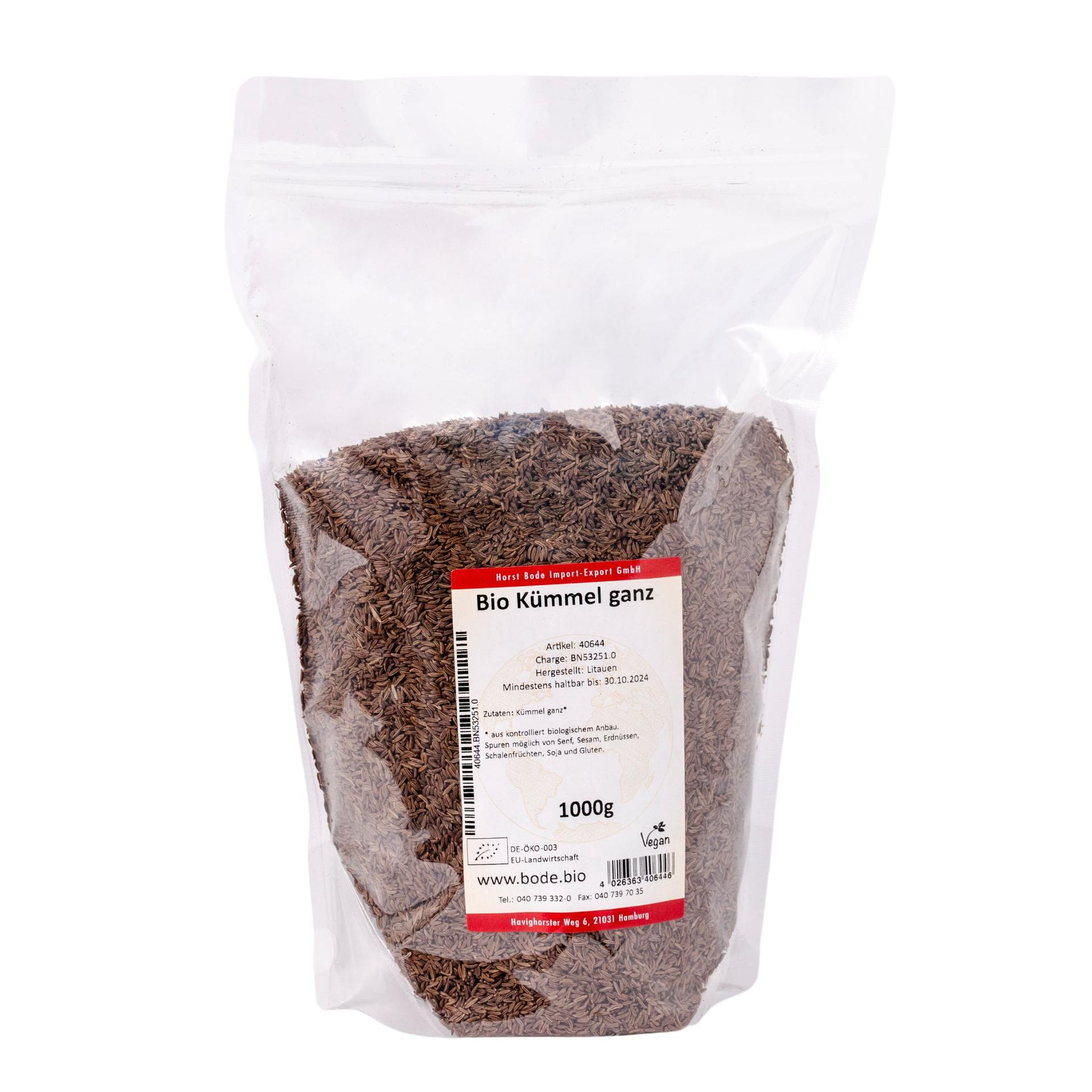 Cumin inteiro Biológico 1kg