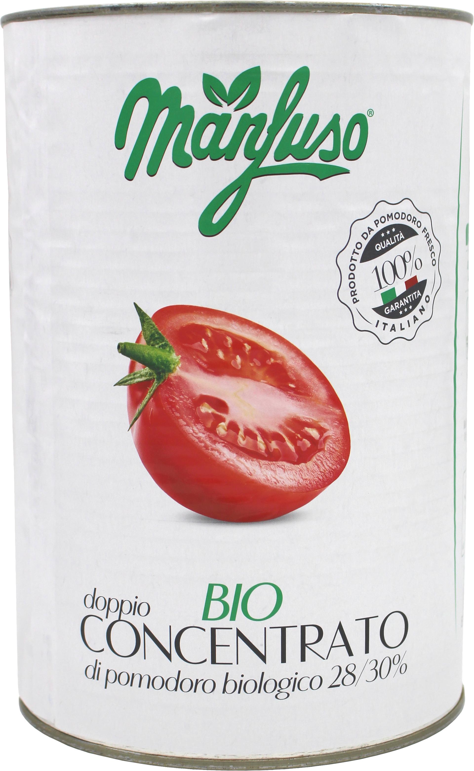 Concentrado de tomate Biológico 28/30 4,5kg Itália