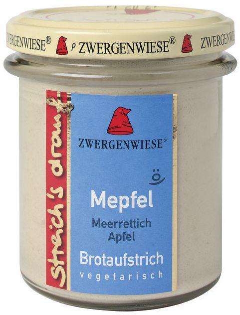 Espalhe-o por cima - Mepfel (mostarda-maçã) bio Zwergenwiese 6x160g