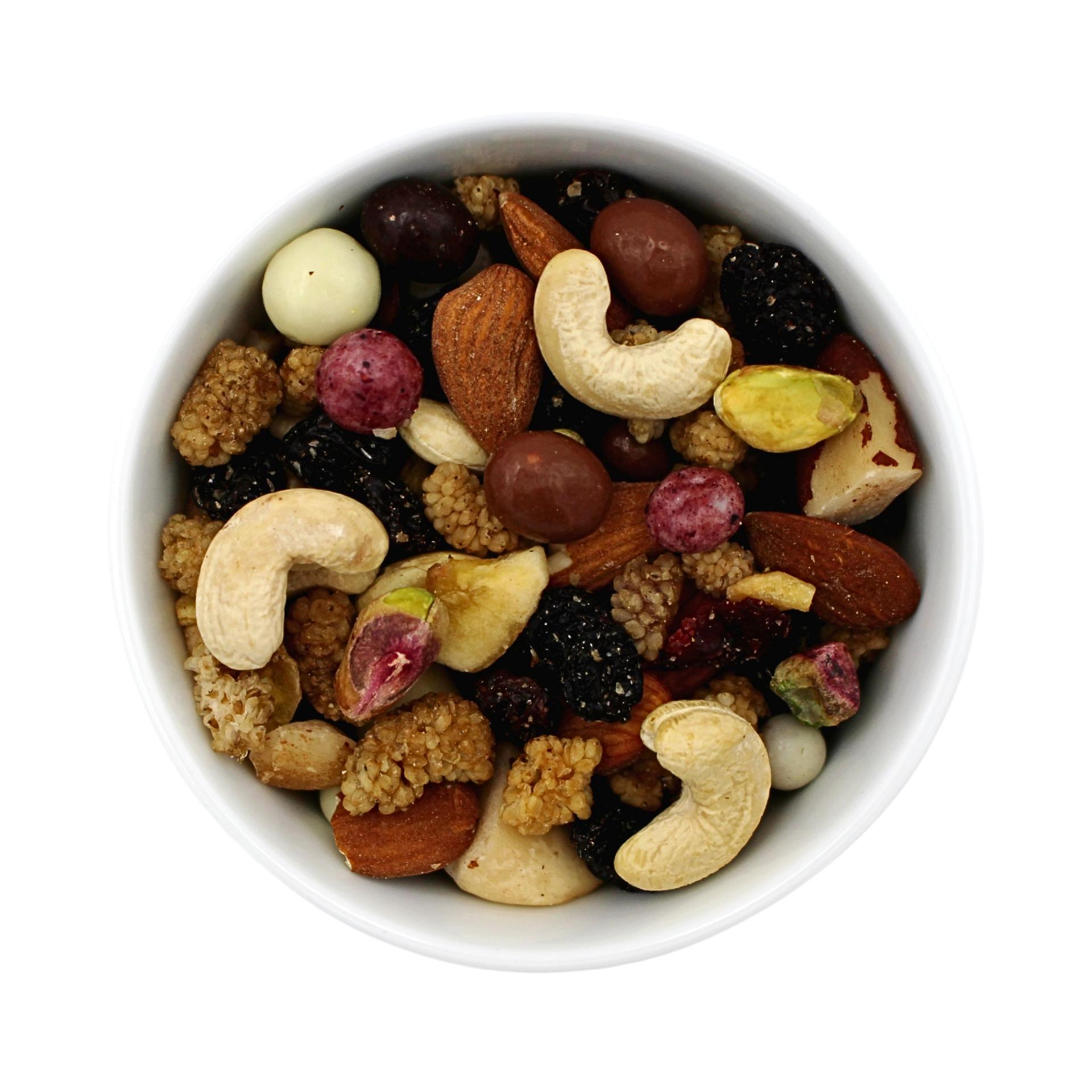Knabberkonfetti - Mistura de Nozes, Frutas e Chocolate Bio 12,5kg
