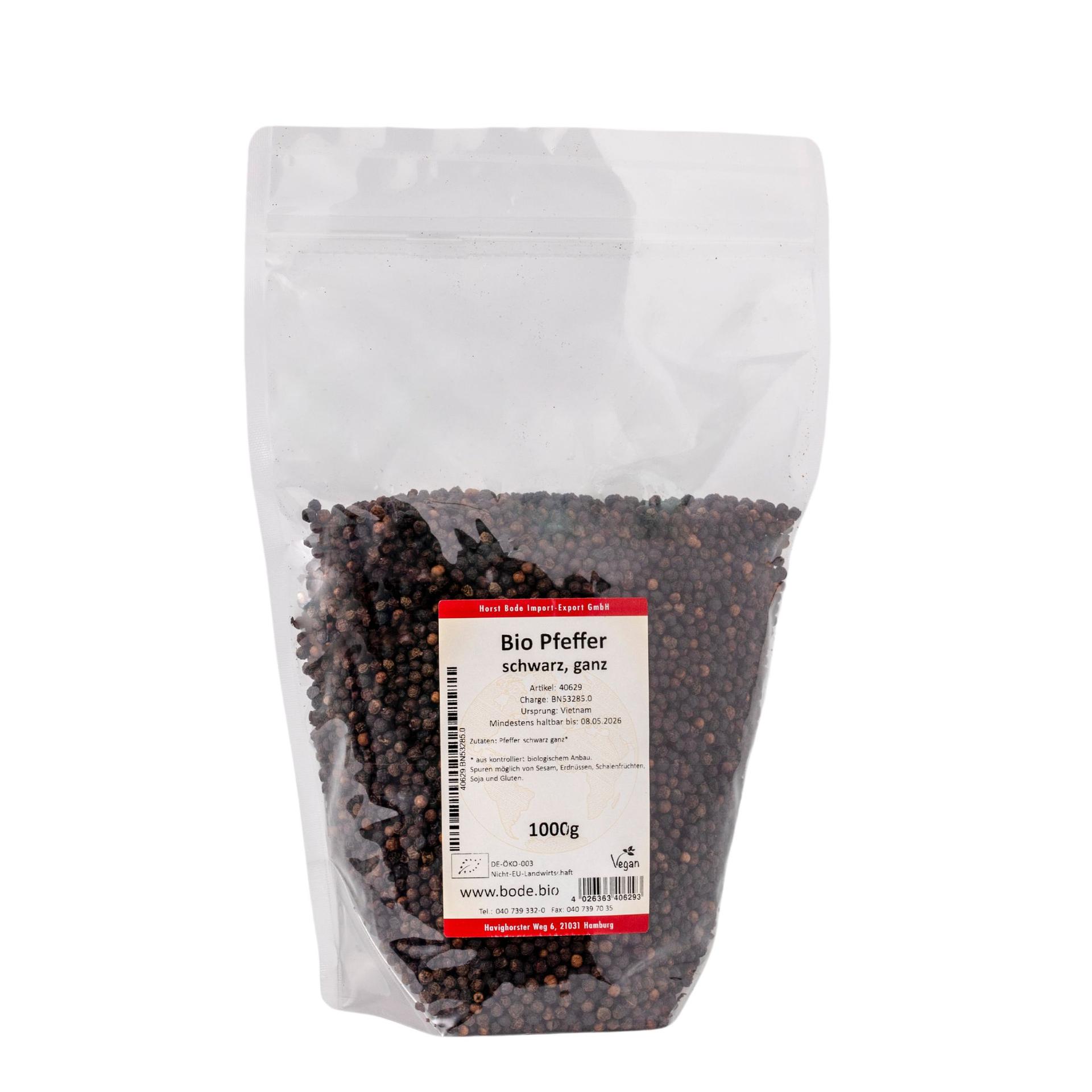 Pimenta preta inteira bio 1kg