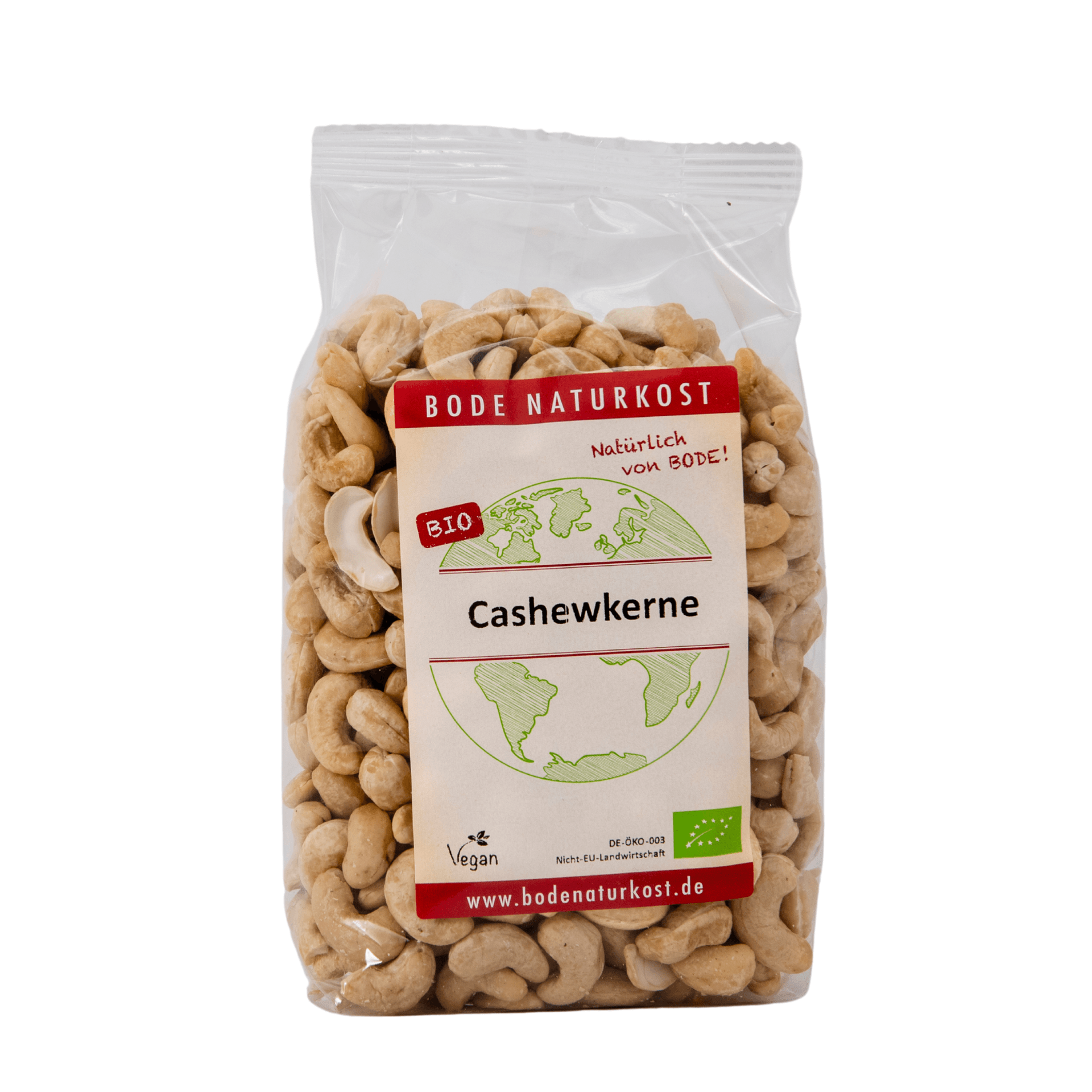 Castanhas de caju bio 6x500g
