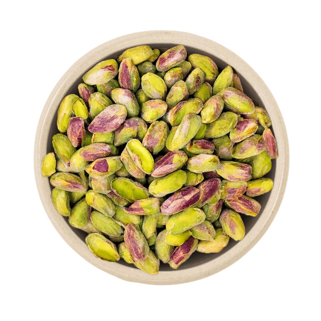 Núcleos de pistache verde com casca biológica 10kg