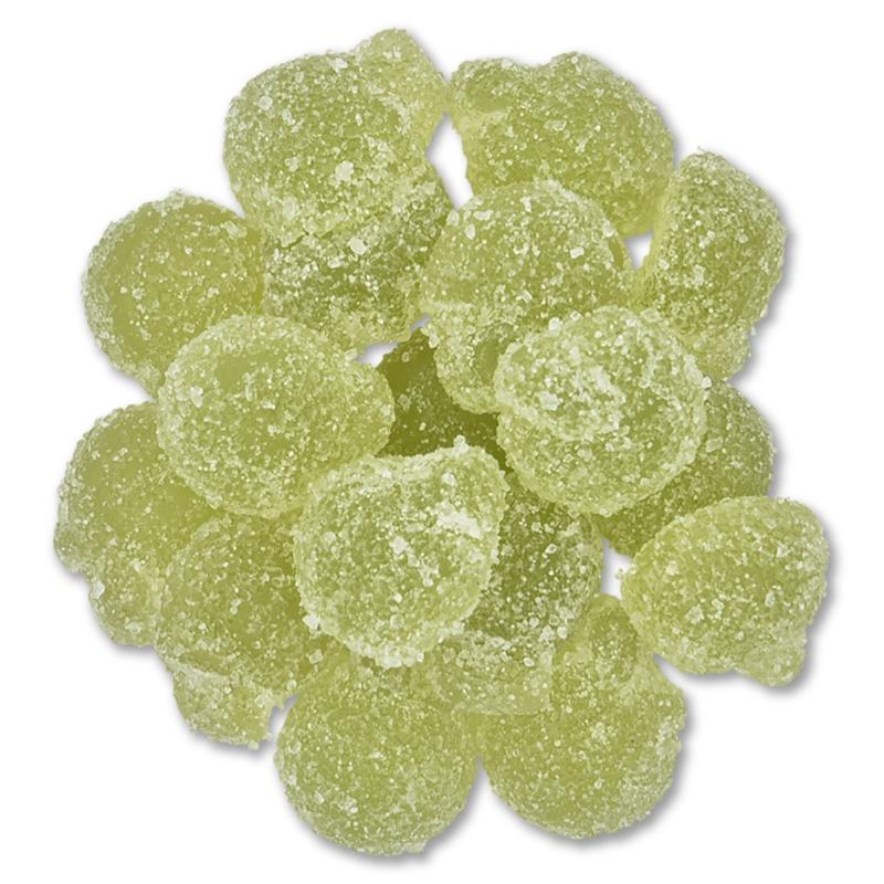 Gomitas de frutas Maçã Verde Ácida (sem Gelatina) bio 6x1kg em Balde Bananeira
