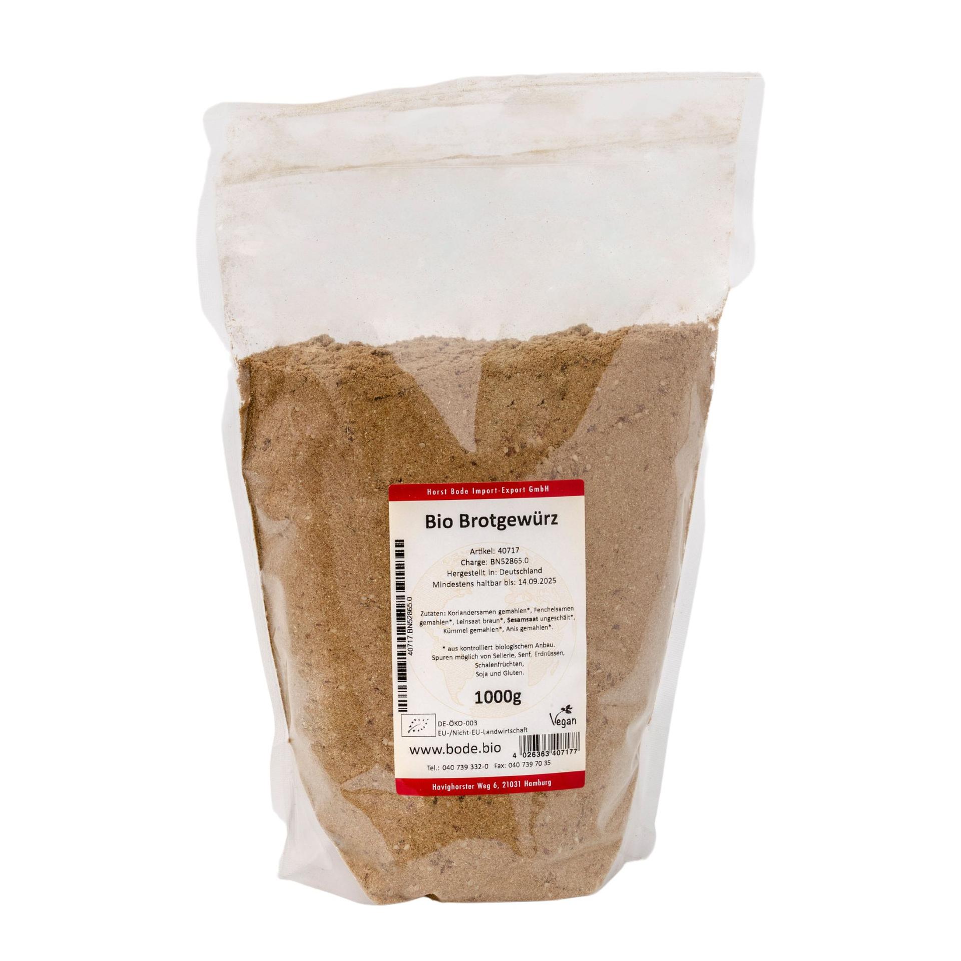 Tempero para pão bio 1kg