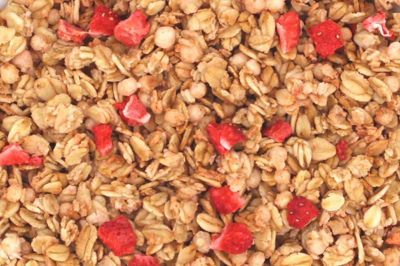 Crunchy Morango (Aveia) Biológico 20kg
