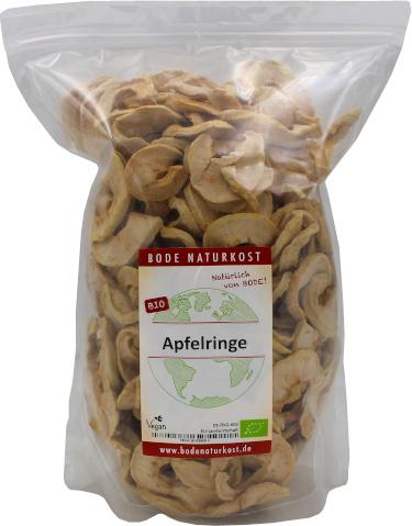 Anéis de maçã biológicos 1kg