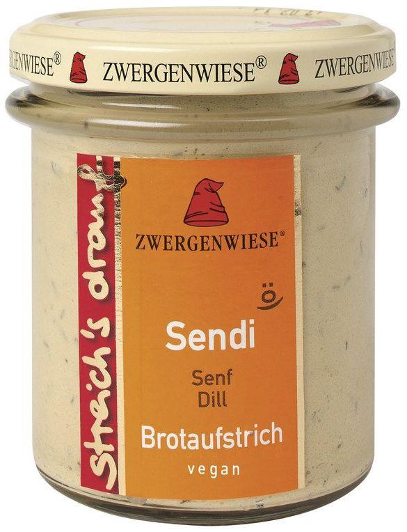 Espalhe-o por cima - Sendi (mostarda e endro) bio Zwergenwiese 6x160g