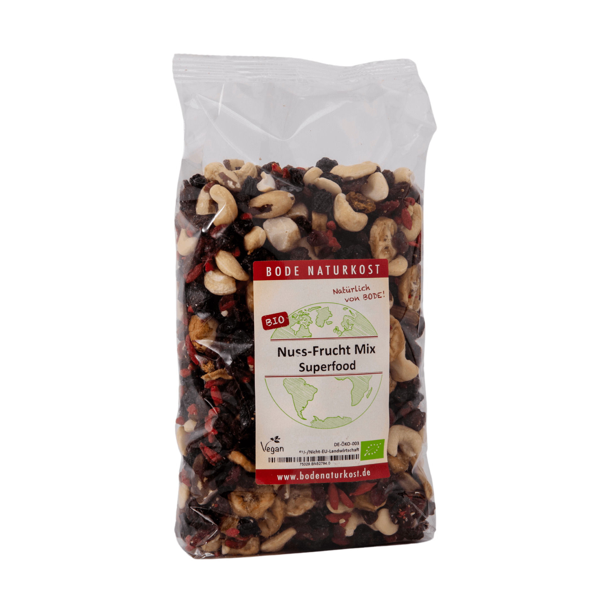 Mistura de Frutos Secos e Frutas Superfood Bio 1kg