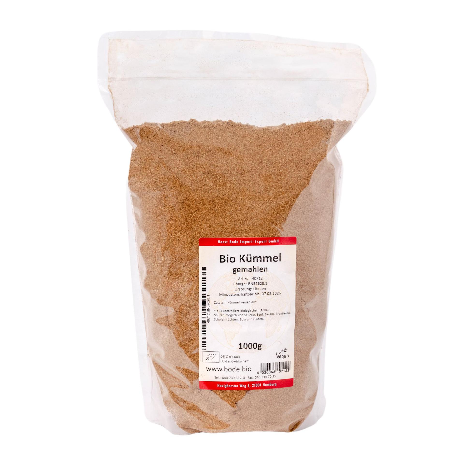 Cumin moído biológico 1kg