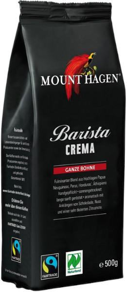 Café Barista Crema grãos inteiros Biológico Naturland Fairtrade Mount Hagen 6x500g