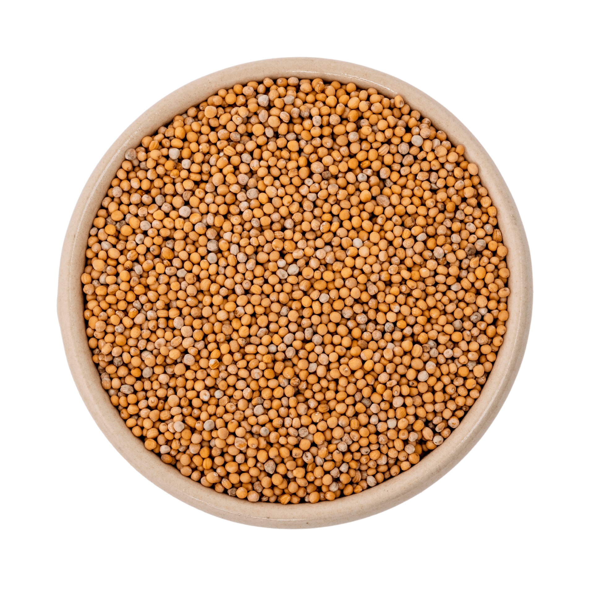Sementes de mostarda amarela inteiras biológicas 1kg
