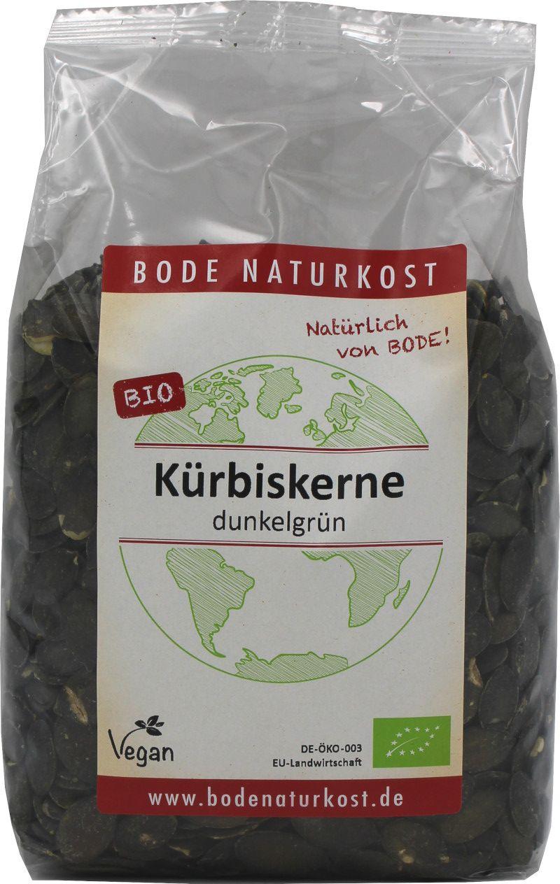 Sementes de abóbora verde escuro biológicas Europa 6x500g