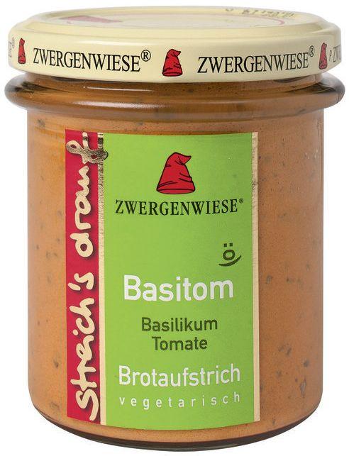Espalhe-o por cima - Basitom (manjericão-tomate) bio Zwergenwiese 6x160g