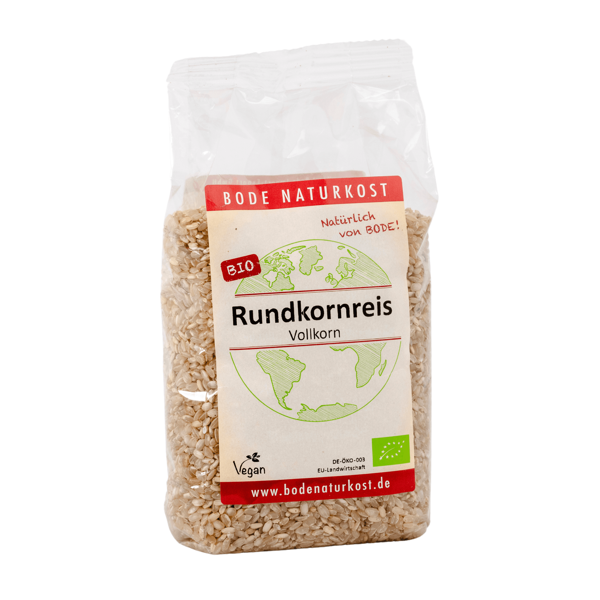 Arroz integral de grão arredondado Biológico 6x500g