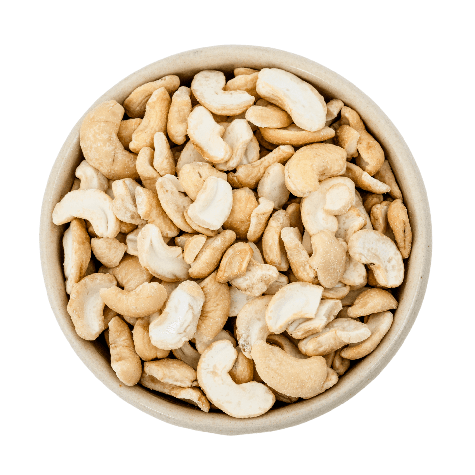 Cashew em pedaços grandes bio 22.68kg