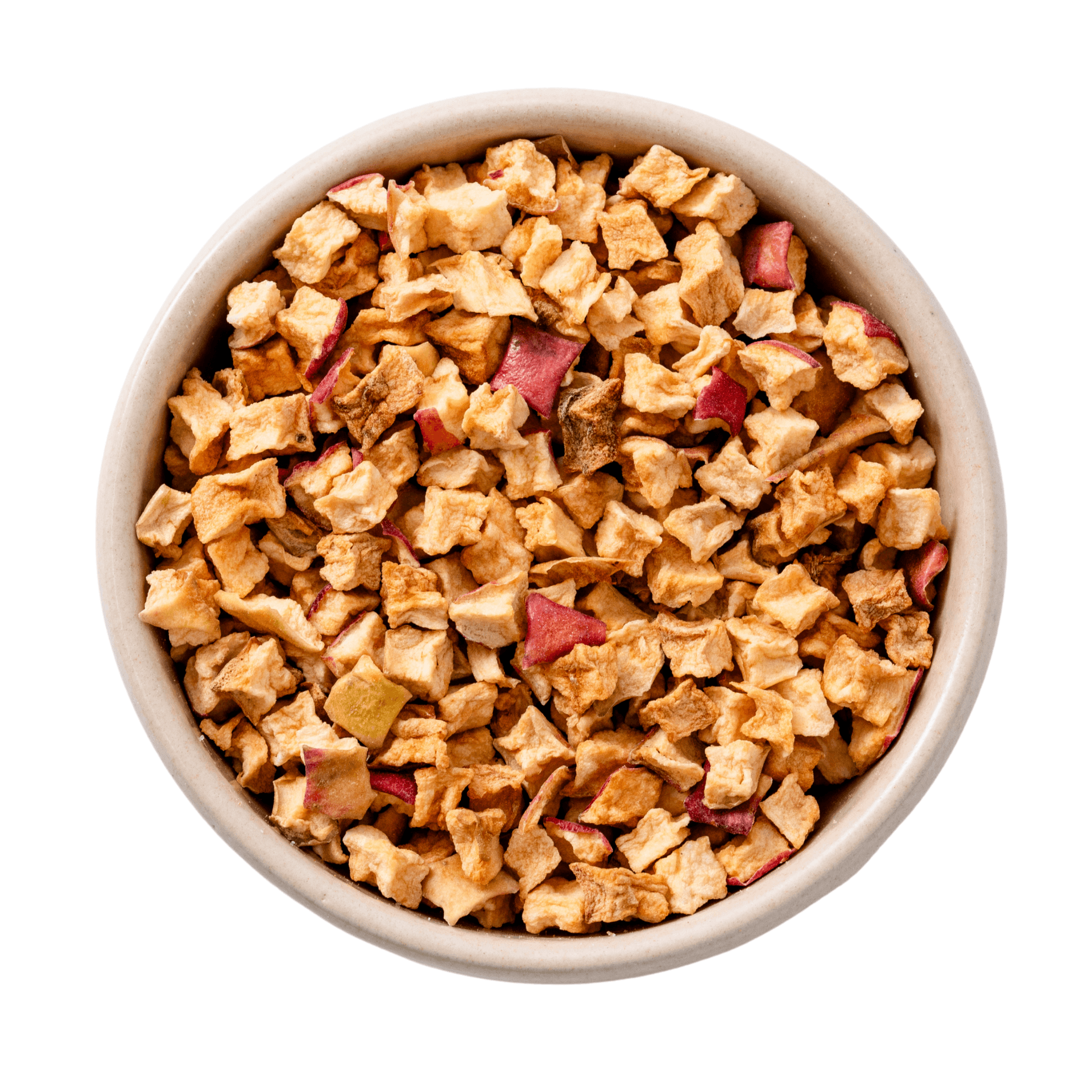 Cubos de maçã com casca crocantes Biológico 10kg