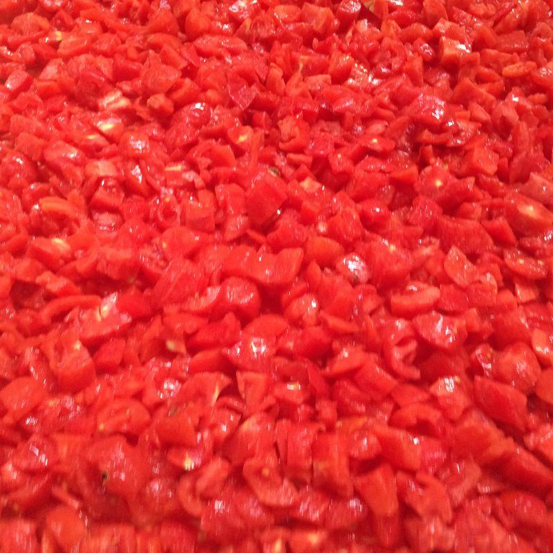 Pedacos de tomate biologico em lata 12x400g, ATG 12x240g