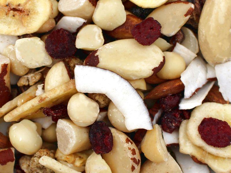 Vida Luxuosa - Mistura Biológica de Frutos Secos e Frutas com Macadâmia - sem passas - 12.50kg