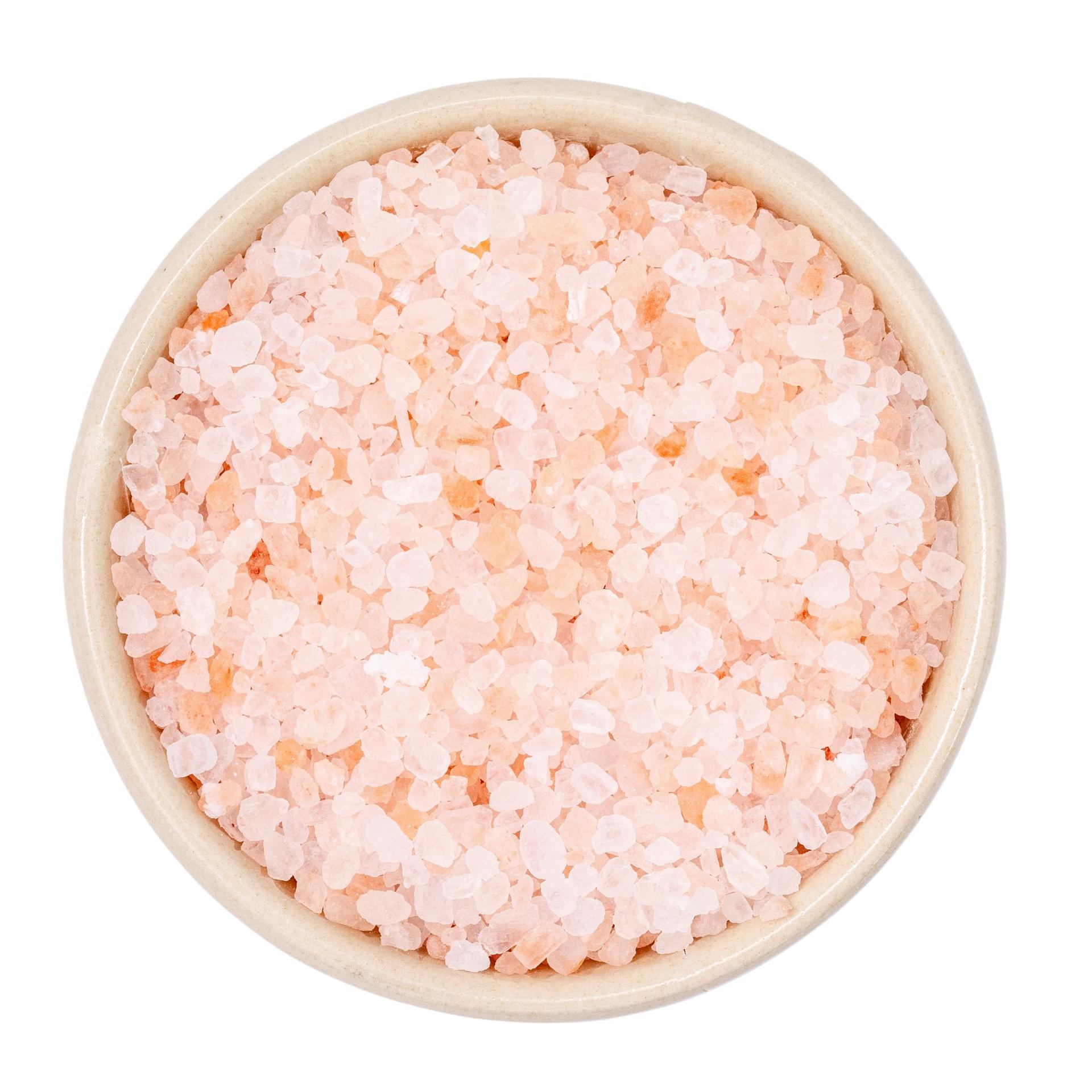 Sal cristalino grosso rosa do Paquistão 25kg